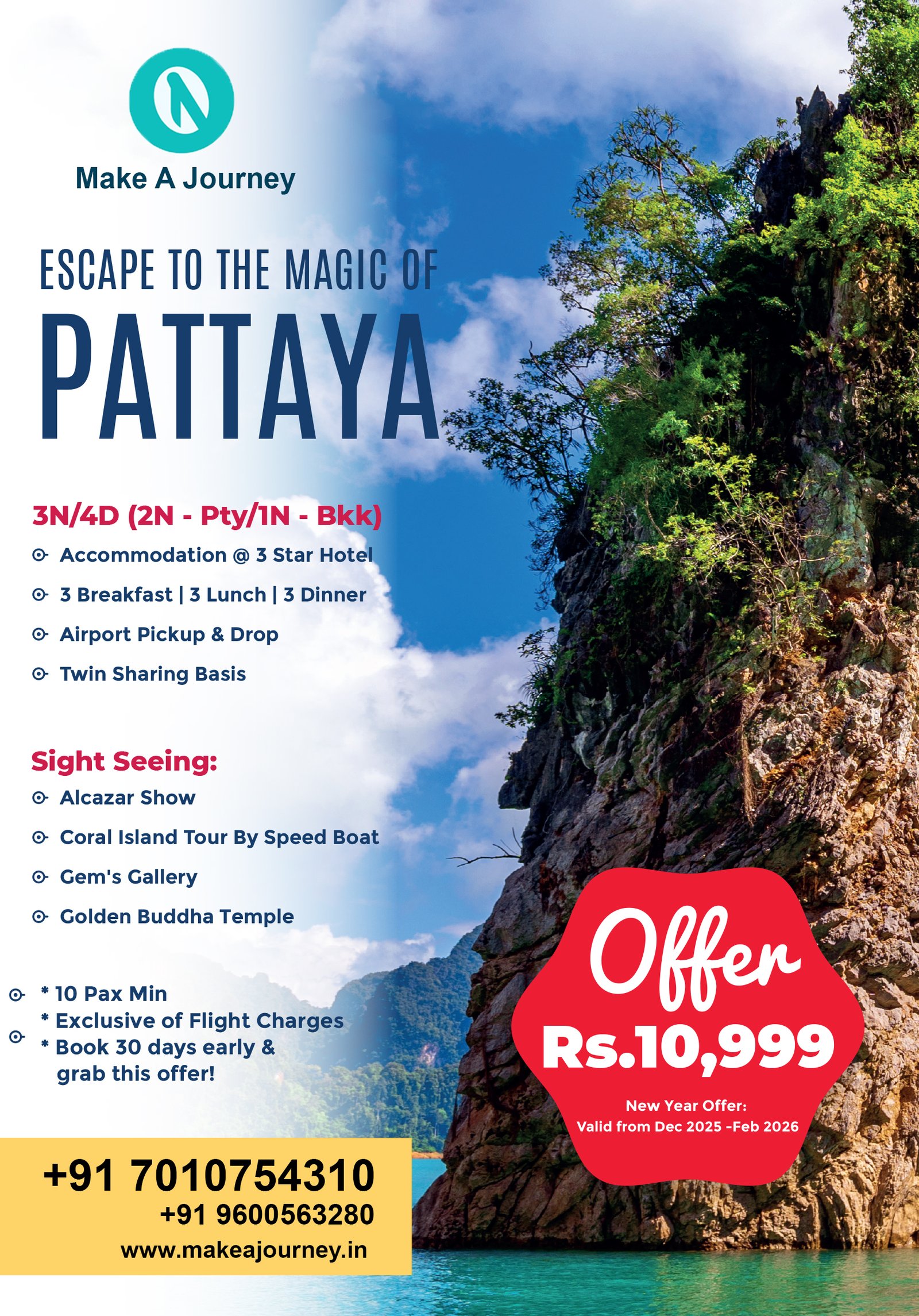 Thailand Package 3N/4 Days